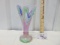 Vtg Murano Blown Glass Art Vase