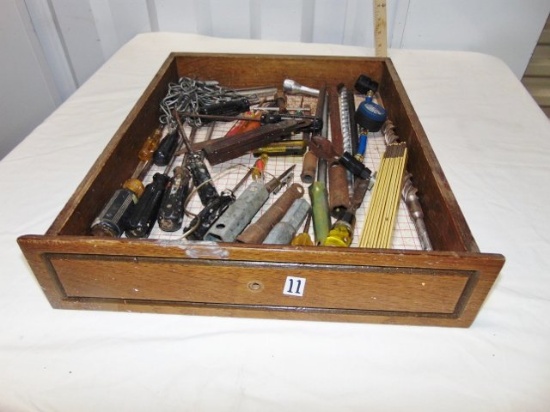 Old Drawer Full Of Tools & Such (Local Pick Up Only)