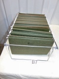 Lot Of Legal Size File Folders With The Drawer Rail