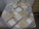 Twin Sized Patchwork Style Quilt