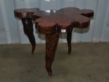 Hand Made Vtg Cypress Tree Table (Local Pick Up Only)