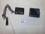 Vtg Wallet W/ Chain & Vtg Led Zeppelin Wallet