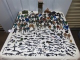 Huge Lot Of G I Joe, Lenard, Etc Action Figures & A Huge Quantity Of Weapons