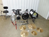 Pearl Drum Set, Chair, cymbals & All You See (Local Pick Up Only)