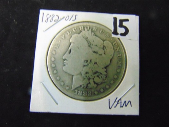1882 O / S Morgan Silver Dollar