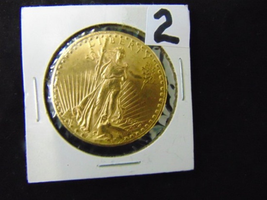 1927 St. Gaudens 20 Dollar Gold Coin