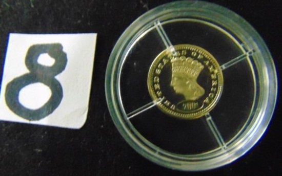 2001 Liberty Head 1 Dollar Gold Coin
