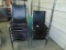 Lot Of 14 Metal Framed Chairs W/ Nice Vinyl Seat & Back (local Pick Up Only)