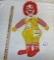 Vtg 1978 Ronald Mcdonald Plush Toy