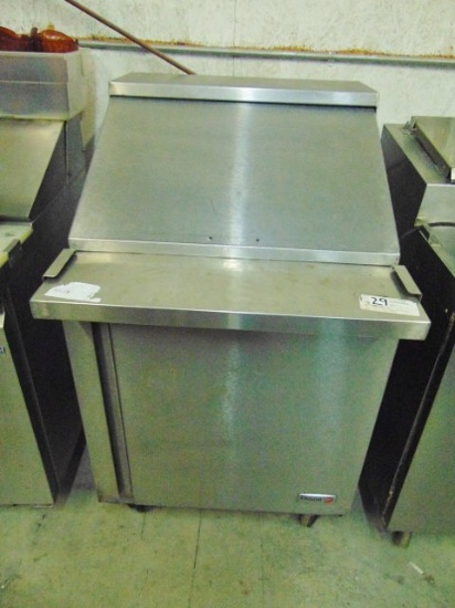 Fagor Stainless Steel Refrigerated Food Prep Counter On Wheels (local Pick Up Only )