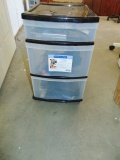 Plastic 3 Drawer Rollng Drawers W/ Contents Included (local Pick Up Only )
