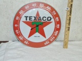 Modern Texaco Wall Hanging Thermometer