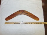 Genuine Vtg Australian Aborignal Jabiru Boomerang