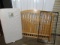 Solid Wood Baby Crib W/ Mattress, Springs & Hardware(LOCAL PICK UP ONLY)