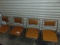 4 Very Nice Padded Samsonite Folding Chairs(LOCAL PICK UP ONLY)