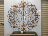 Very Large Wrought Iron Wall Hanging(LOCAL PICK UP ONLY)
