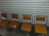 4 Very Nice Padded Samsonite Folding Chairs(LOCAL PICK UP ONLY)