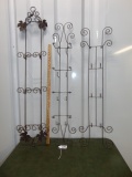 3 Wrought Iron Display Racks(LOCAL PICK UP ONLY)