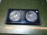 Black & Decker Counter Top 2 Eye Stove