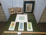 Lot Of 7 Framed Pictures