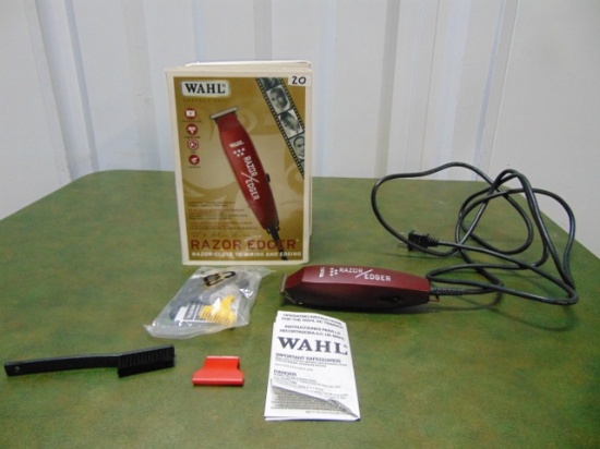 Wahl Electric Edger / Razor W/ Never Used Accessories, Instructions & Box