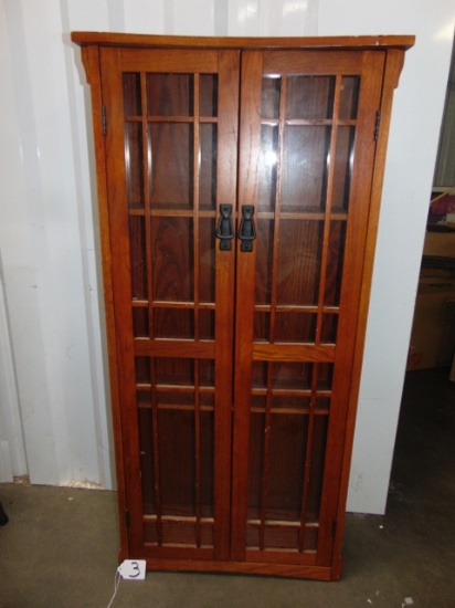 Vtg Smaller Sized Display Cabinet / Pantry(Local Pick Up Only)