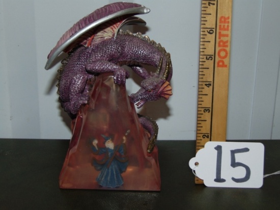 Wizard & Dragon Figurine