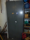 Large Steel Storage Cabinet W/ Contents ( Local Pick Up Only )
