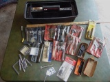 Plastic Tool Box Filled W/ Helicoil Thread Repair Kits & Other Thread Repair