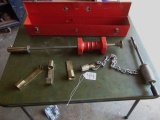 2 Push Pullers W/ A Few Accessories & The Metal Box