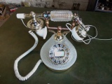 Crystal Glass Modern Telephone By Columbia Communications
