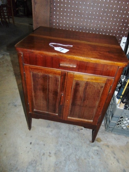Vtg Bedside Commode Cabinet W/ Top Drawer, Contents Not Included ( Local Pick Up Only )