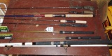 Lot Of 8 Fishing Rods