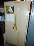 Metal Work Shop Cabinet Including Contents (Local Pick Up Only)