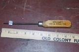 Vtg Wood Handle Ice Pick W/ Advertising For Williams Ice & Coal Co.