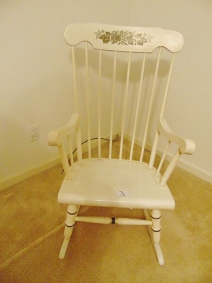Vtg Windsor Style Rocking Chair ( Local Pick Up Only )