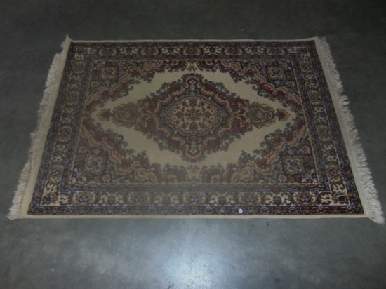 Wool Oriental Style Area Rug Made In Belgium By Shama (LOCAL PICK UP ONLY)