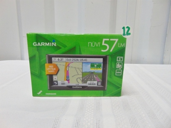 Garmin Nuvi 57 L M Navigation System W/ Box & Directions