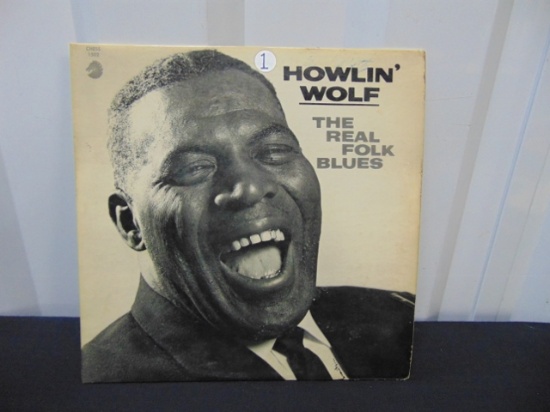 Howlin' Wolf " The Real Folk Blues " Vinyl L P Record, Chess Records L P - 1502