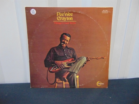 Pee Wee Crayton " Things I Used To Do " Vinyl L P Record, Vanguard, V S D - 6566