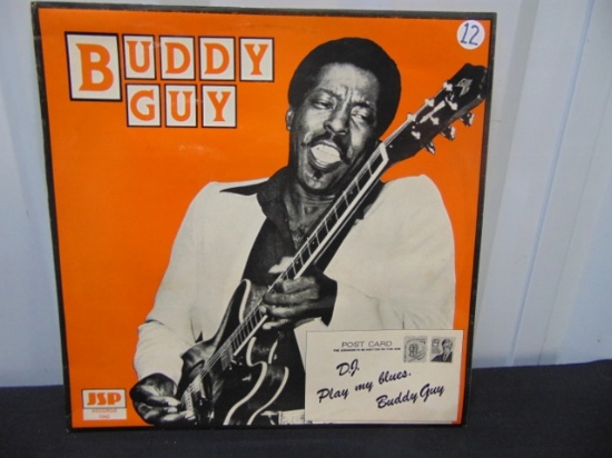 Buddy Guy " D. J. Play My Blues " Uk First Issue Vinyl L P, J S P Records 1042