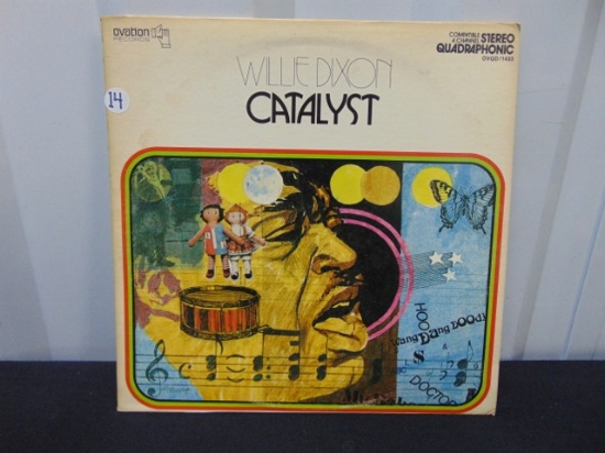 Willie Dixon " Catalyst " Vinyl L P Record, Ovation Records, O V Q D / 1433