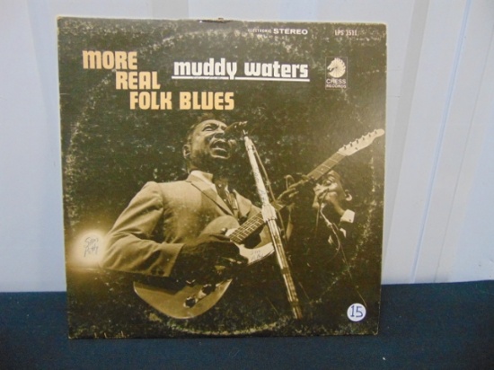Muddy Waters " More Real Folk Blues " Vinyl L P Record, Chess Records, L P S 1511