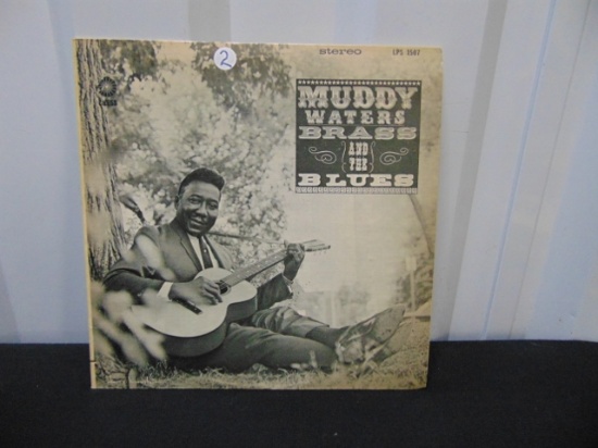 Muddy Waters " Brass And The Blues " Vinyl L P Record, Chess Records L P S 1507