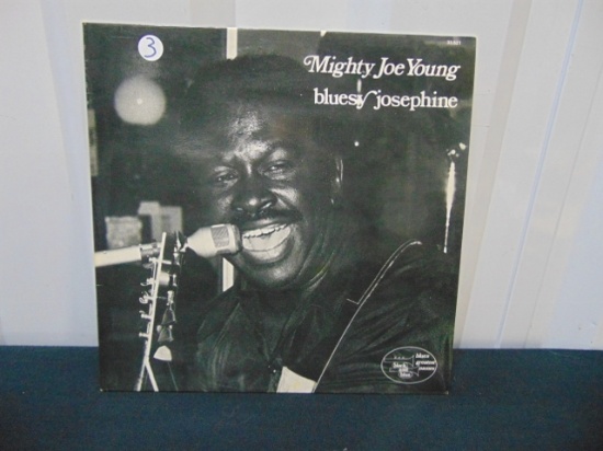 Mighty Joe Young " Bluesy Josephine " Vinyl L P Record, Black & Blue Records, Made In France