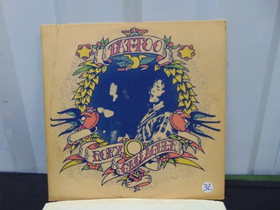 Rory Gallagher " Tattoo " Vinyl L P Record, Polydor, P D 5539