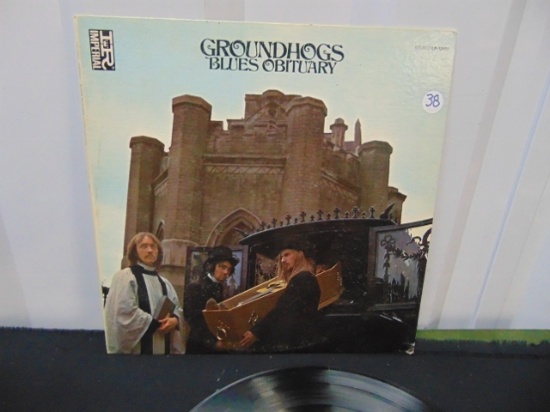 The Groundhogs " Blues Obituary " Vinyl L P Record, Imperial Records, L P - 12452