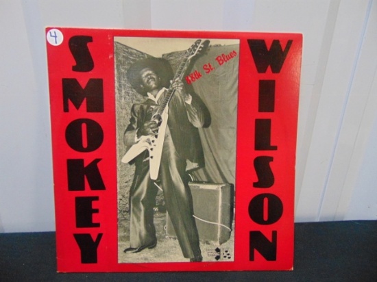 Smokey Wilson " 88th Street Blues " Vinyl Lp Record, Murray Brothers, M B 1003