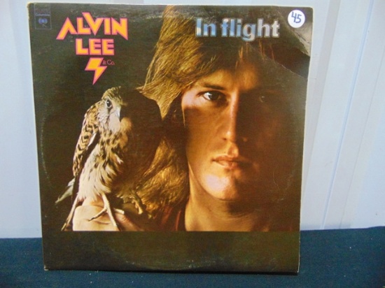 Alvin Lee & Co. " In Flight " Double Vinyl Lp, Columbia Records, P G 33187