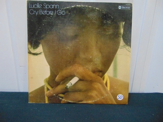 Lucille Spann " Cry Before I Go " Vinyl Lp, A B C Bluesway, B L S - 6070